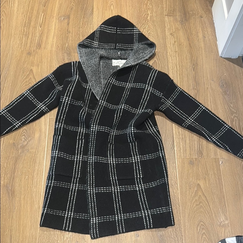 Pink Martini Open Knit Coat